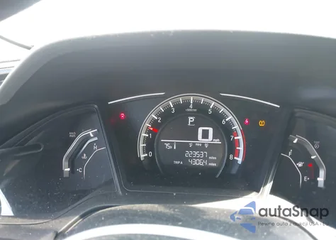 2017 Honda Civic Lx из США, поврежденный, VIN 19XFC2F5XHE033297